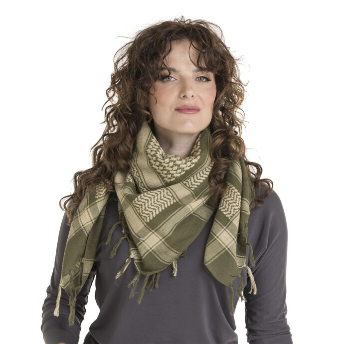 Unisex šátek bushman anisa ii khaki uni