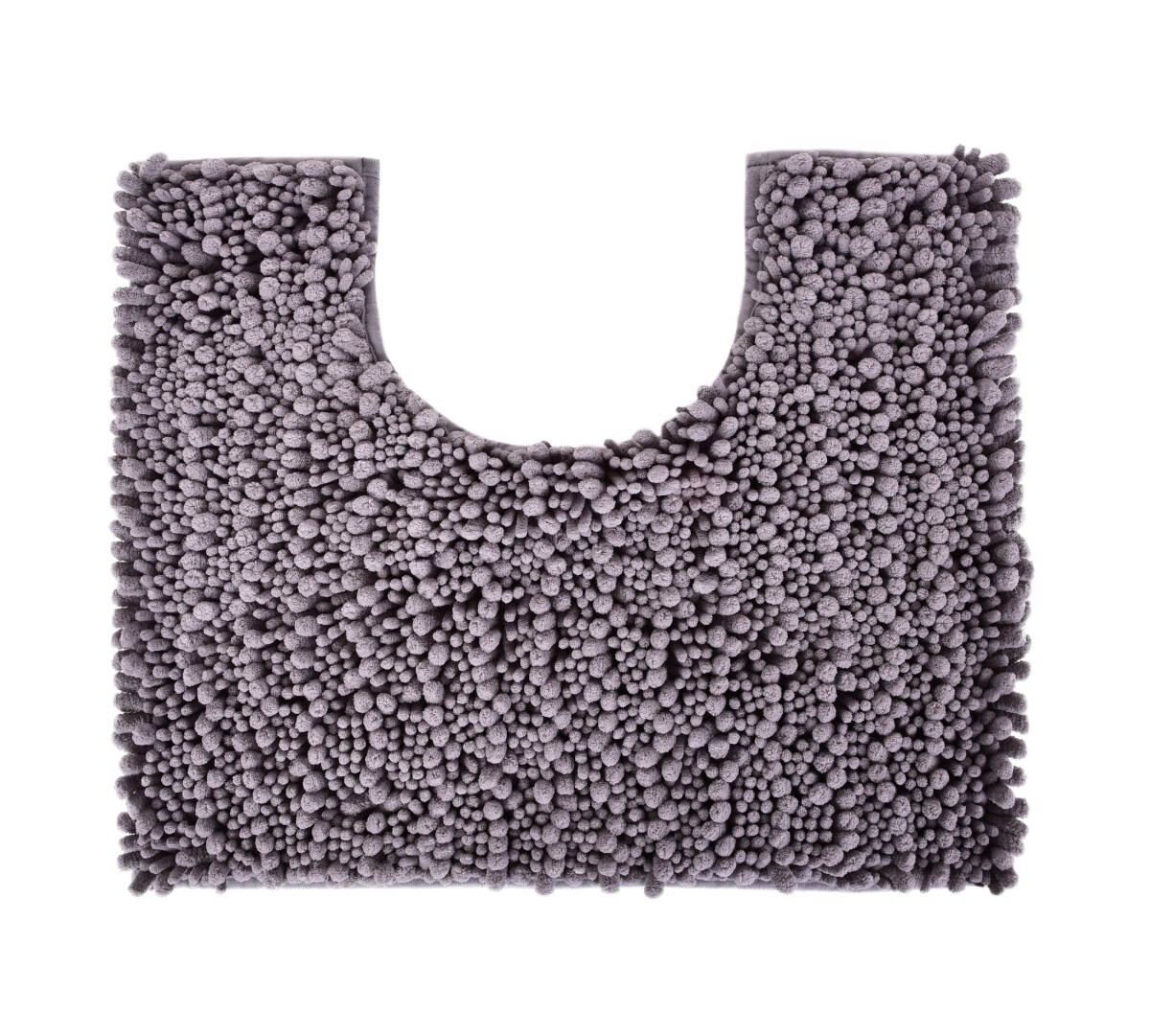 SASANKA® | WC předložka | 50 × 45 cm | jemné 3D mikrovlákno | protiskluzová úprava | šedá