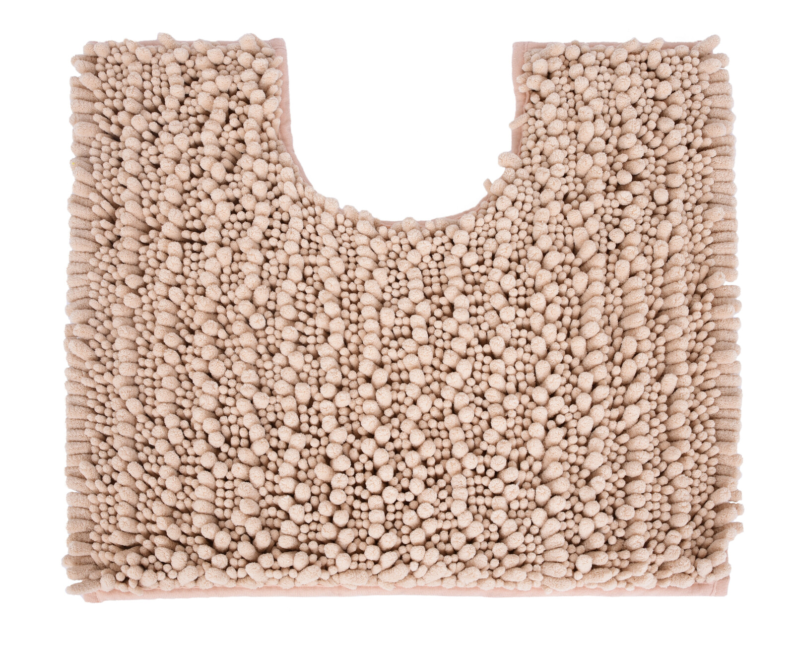 SASANKA® | WC předložka | 50 × 45 cm | jemné 3D mikrovlákno | protiskluzová úprava | caffé latté