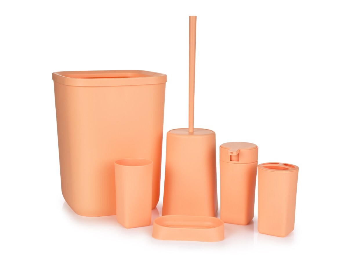 SPA | sada koupelnových doplňků | 6 dílů | meruňková