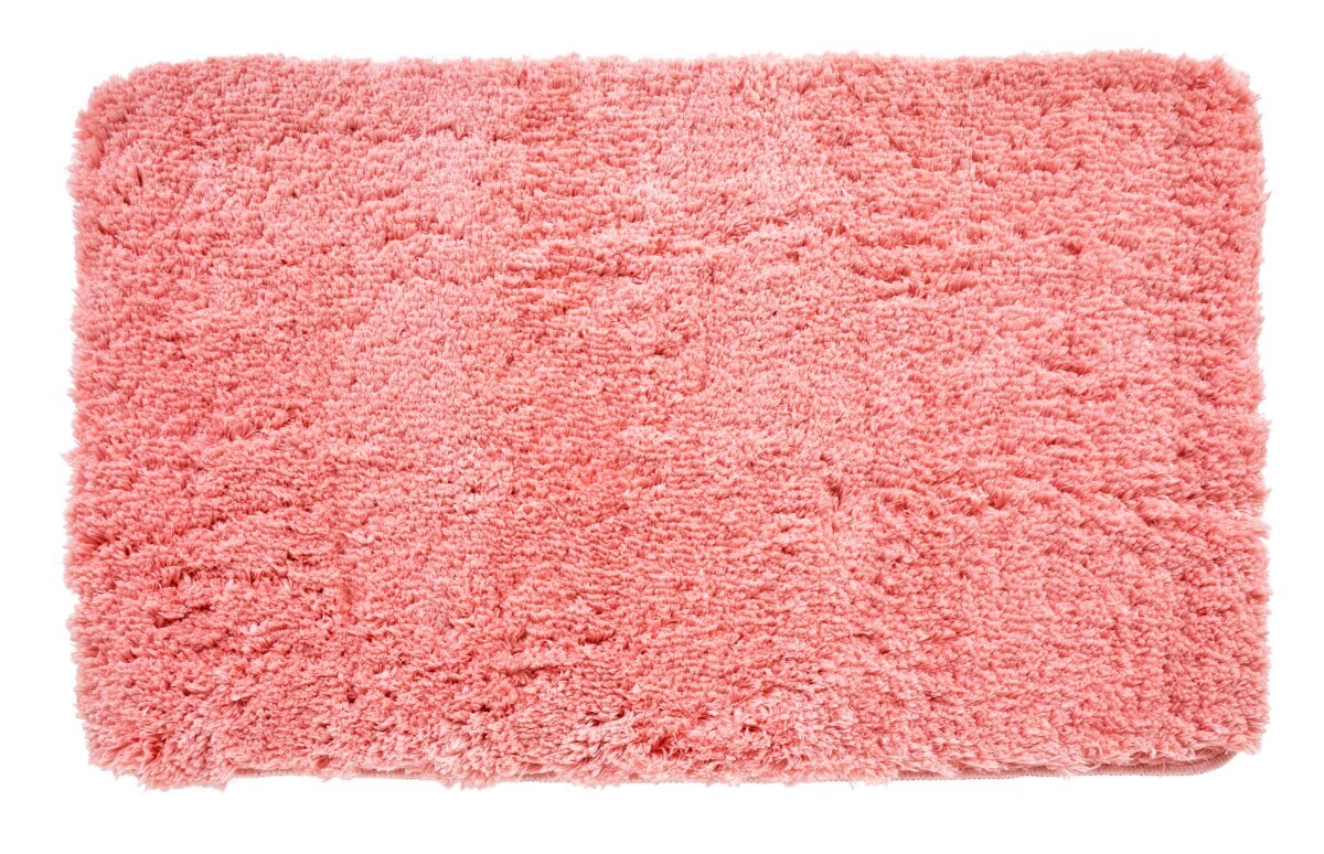 SPA | koupelnová předložka | 75 × 45 cm | hebké mikrovlákno | protiskluzová úprava | lososová