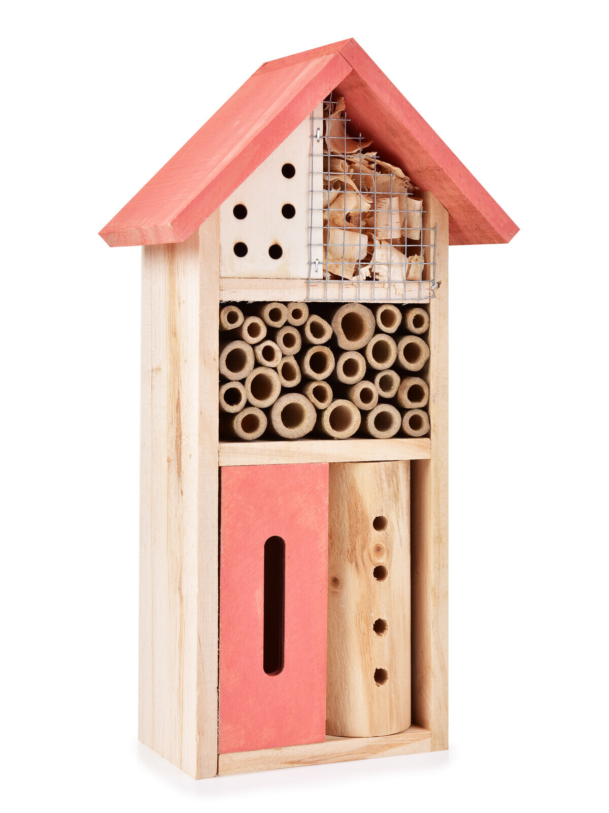 U BROUČKA | dřevěný hmyzí hotel do zahrady | přírodní úkryt pro užitečný hmyz | lososový