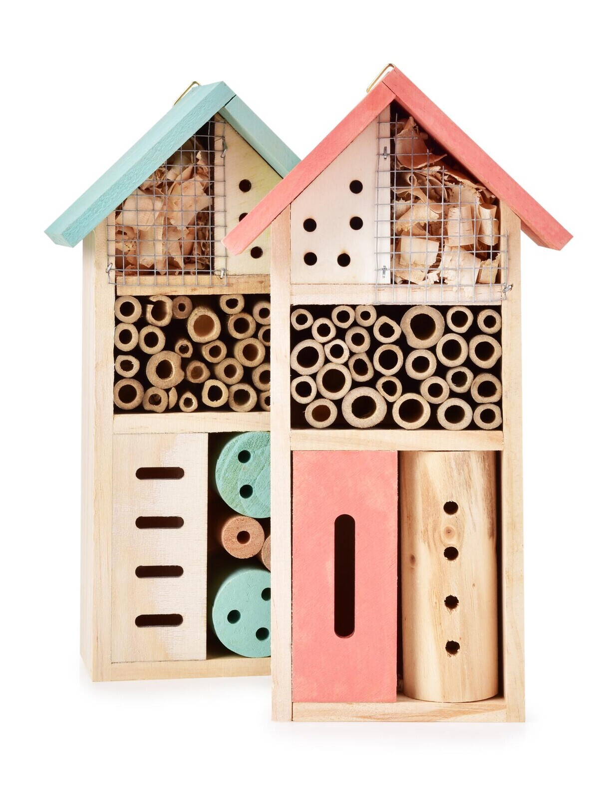 U BROUČKA | 2 ks dřevěný hmyzí hotel do zahrady | přírodní úkryt pro užitečný hmyz