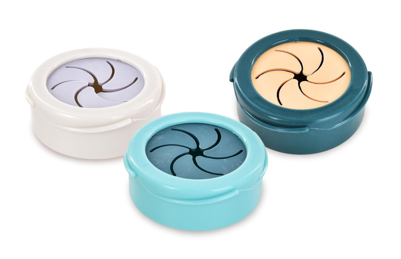 2+1 ZDARMA | GENIUS | věšák na ručníky & utěrky bez poutka | zasunutí do gumové membrány | sada 3 ks | Ø 5,8 cm