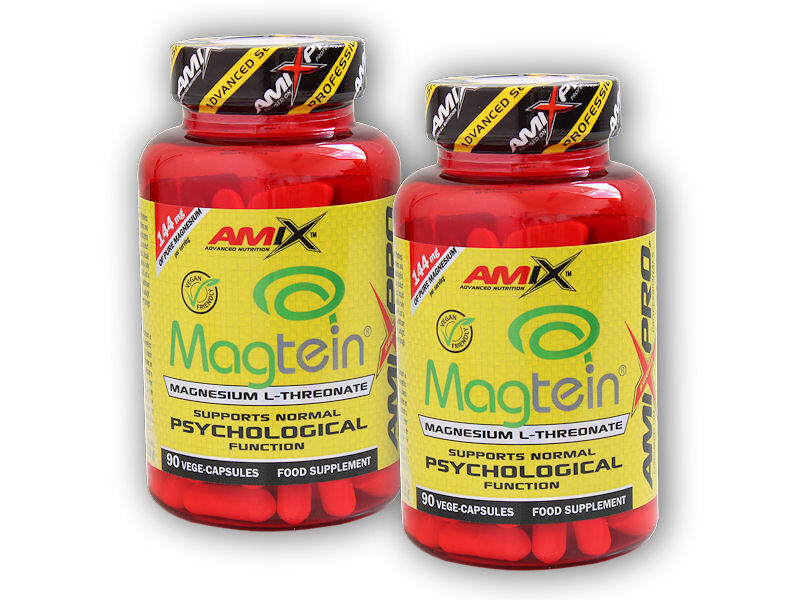 Amix Pro Series 2x Magtein Magnesium Threonate 90 Vcaps
