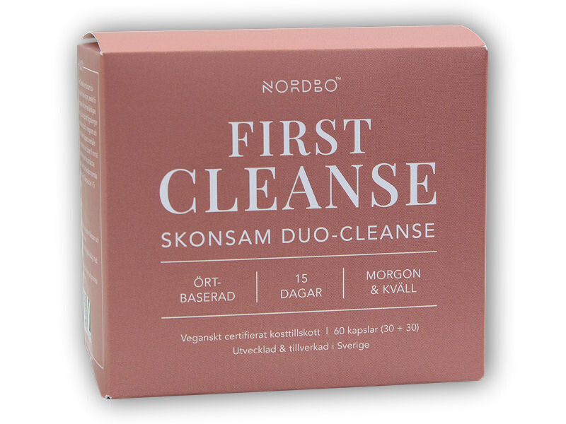 Nordbo First Cleanse 60 kapslí