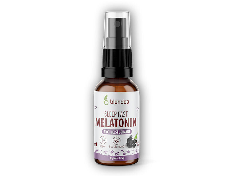 Blendea Blendea Melatonin sprej 10ml Varianta: černý bez