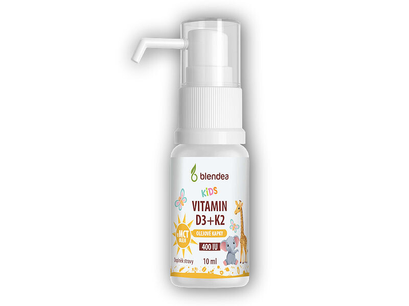 Blendea Blendea Vitamin D3 + K2 kapky pro děti 10ml