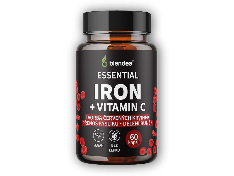 Blendea Blendea Železo z kari lístků 60 kapslí