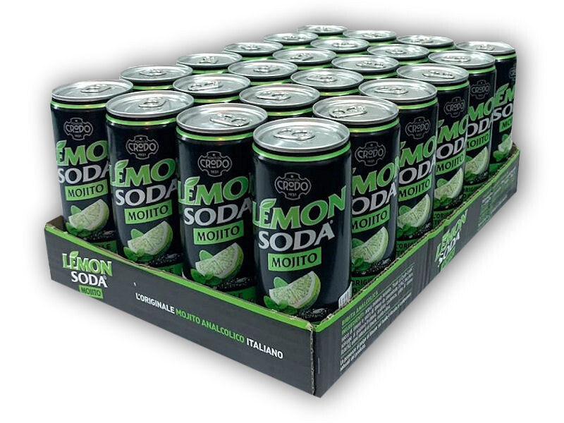 Lemon Soda 24x Mojitosoda italská limonáda 330ml