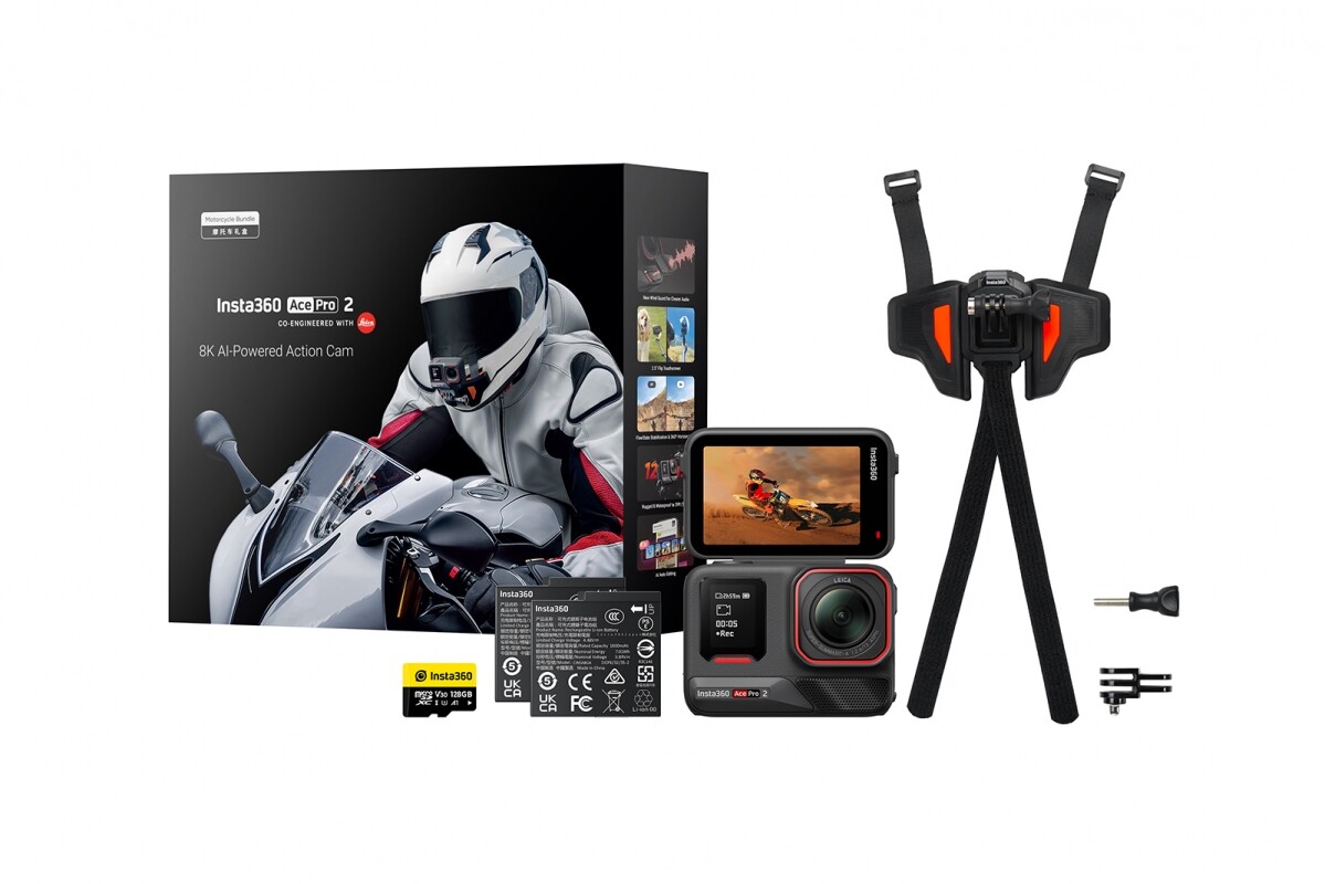 Insta360 - Ace Pro 2 Motocyklový balíček - Akční kamera