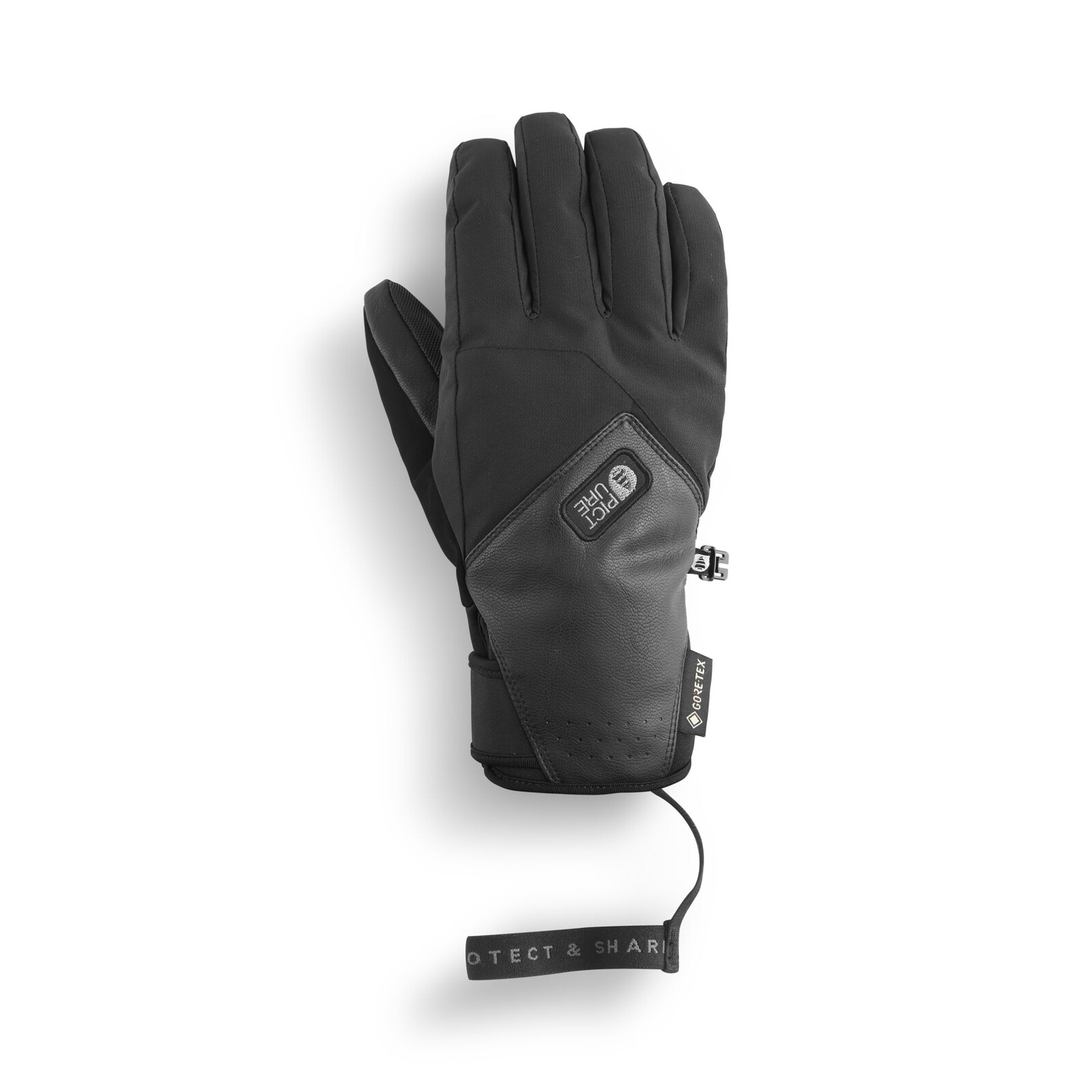 PICTURE Pioneer Gore-Tex® Gloves, Black velikost: 8
