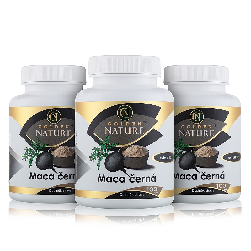 2+1 Golden Nature Maca černá 300 cps. - Golden Nature