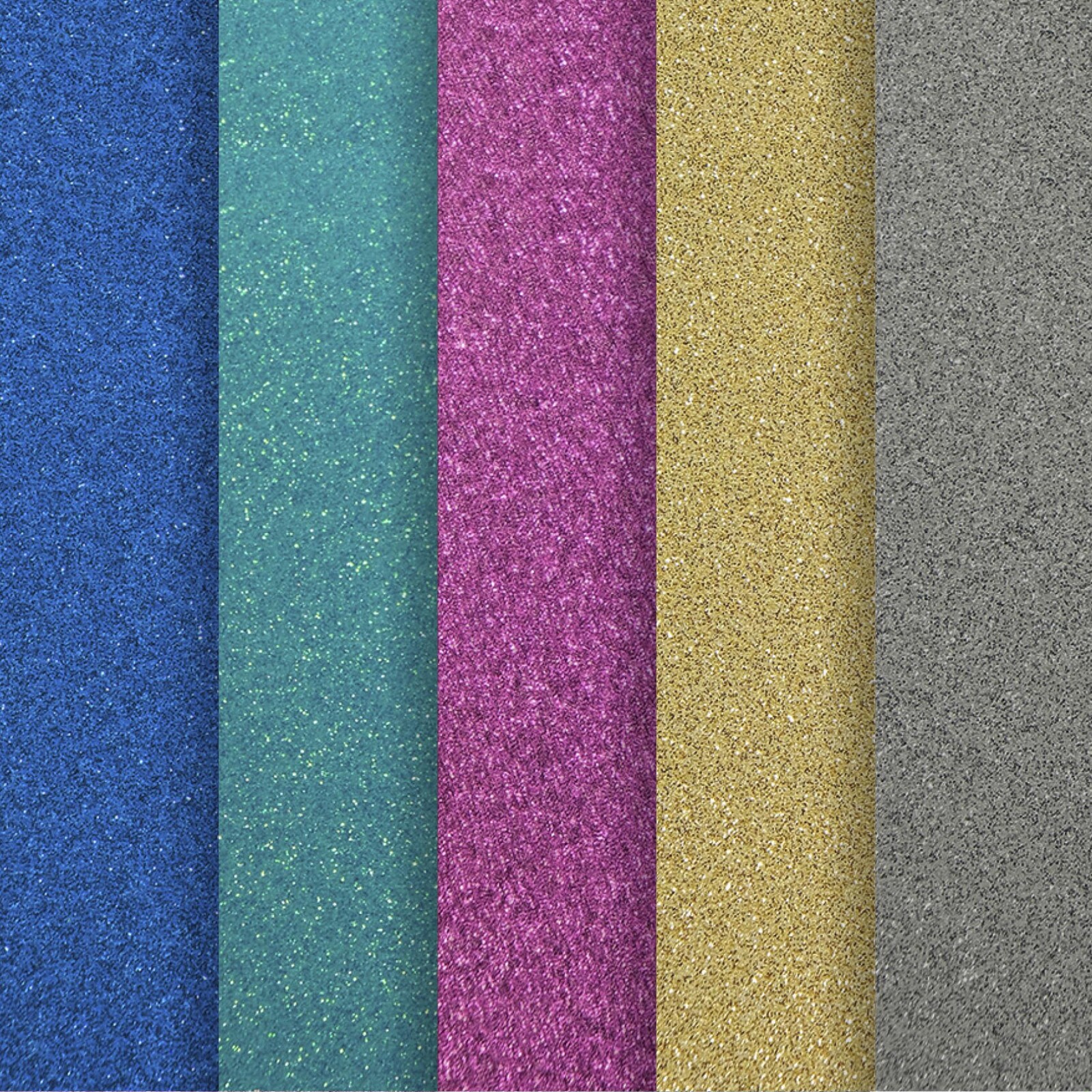 Galeria Papieru Kreativní papír A4 Glitter - 210 g/m2, mix barev, 5ks