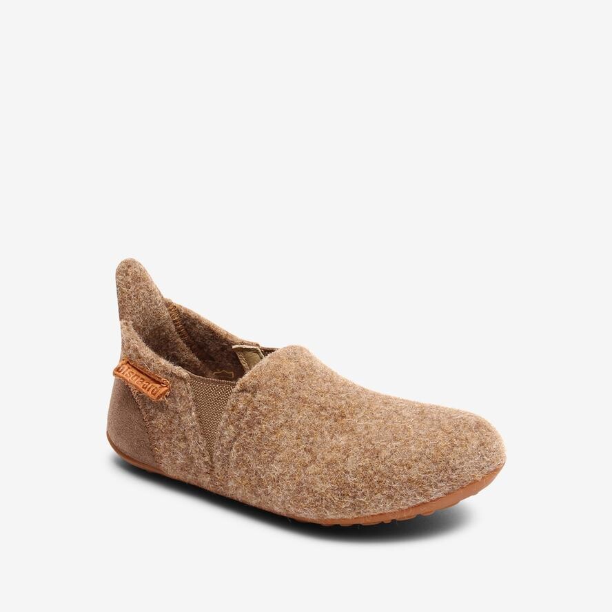 Bisgaard dětská vlněná domácí slip on obuv 11204999 - 46 Velikost: 22