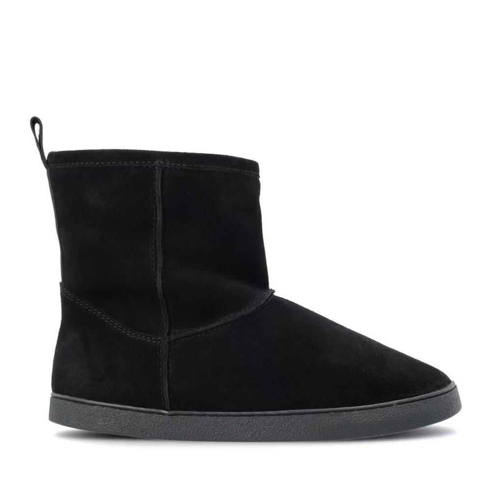 Dámské Barefoot Zateplené Boty GROUNDIES® COZY BOOT 2.0 Černé - 36