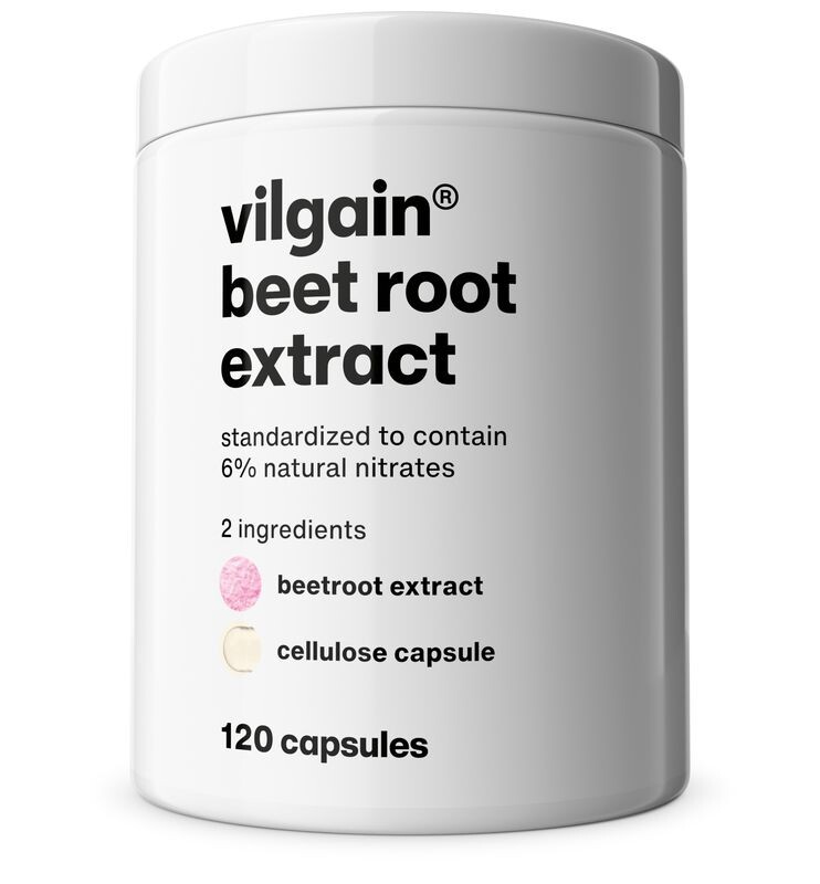 Vilgain Beet Root extract – 120 kapslí