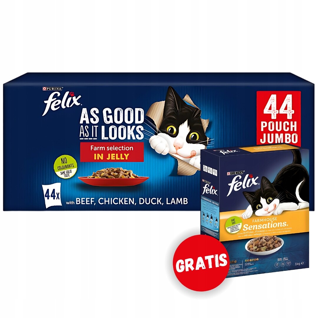 Felix Farmhouse Sensations s drůbežím masem - 1 kg