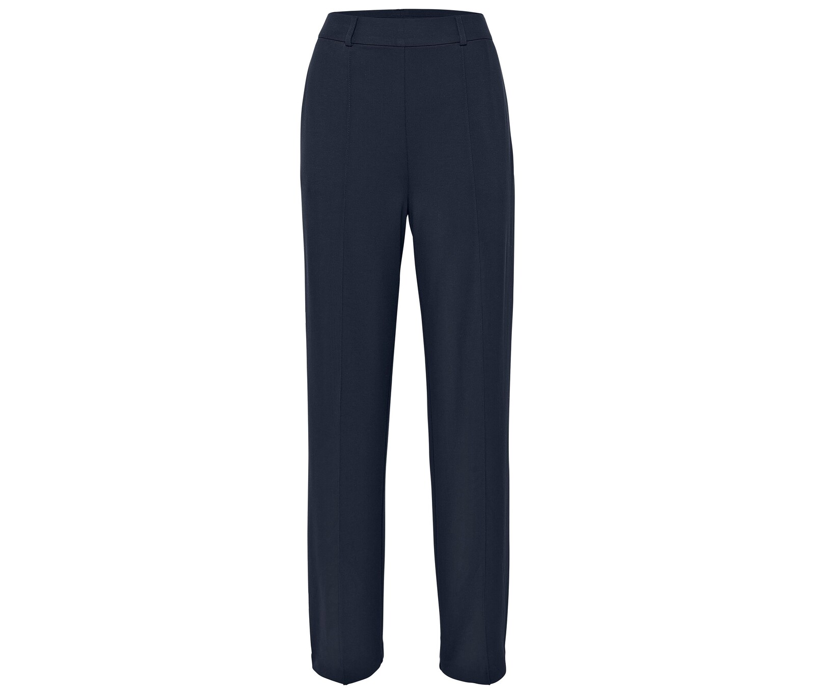 Tchibo - Žerzejové kalhoty s prošitím - pro ženy - vel. 38 - barva: modrá