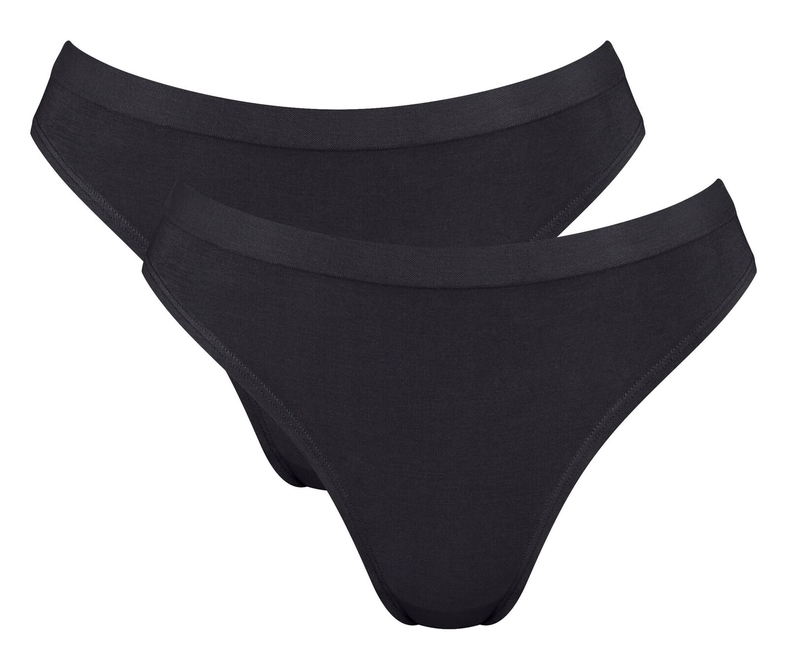 Vysoce vykrojené kalhotky sloggi GO Sense High leg - pro ženy - vel. S - barva: černá