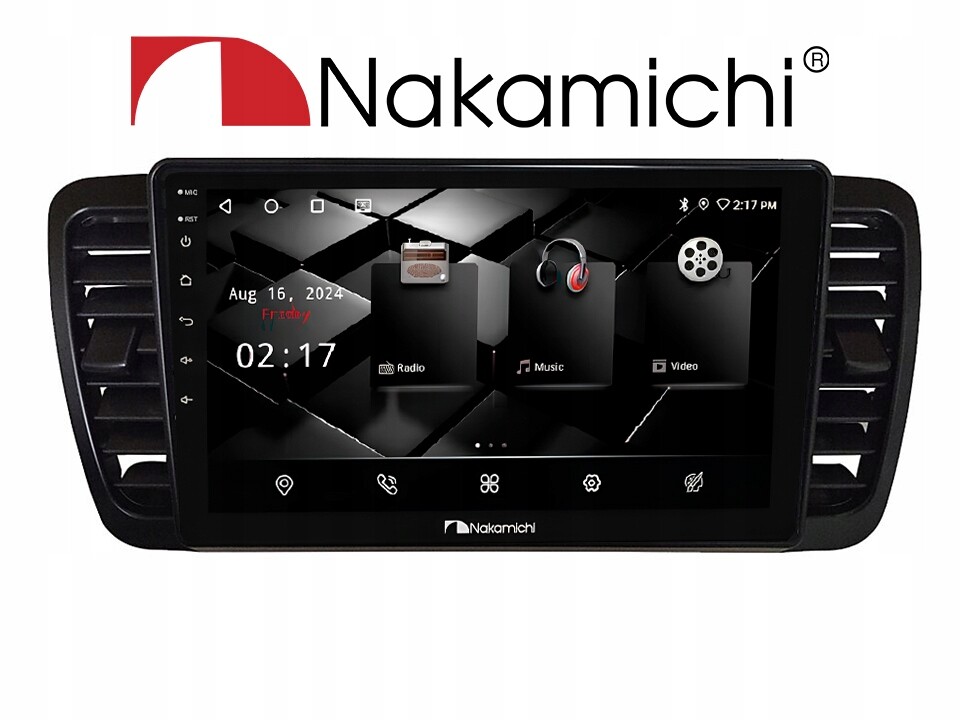 Nakamichi NAM5260 Subaru Legacy Outback 2/32 Android, CarPlay, Bluetooth