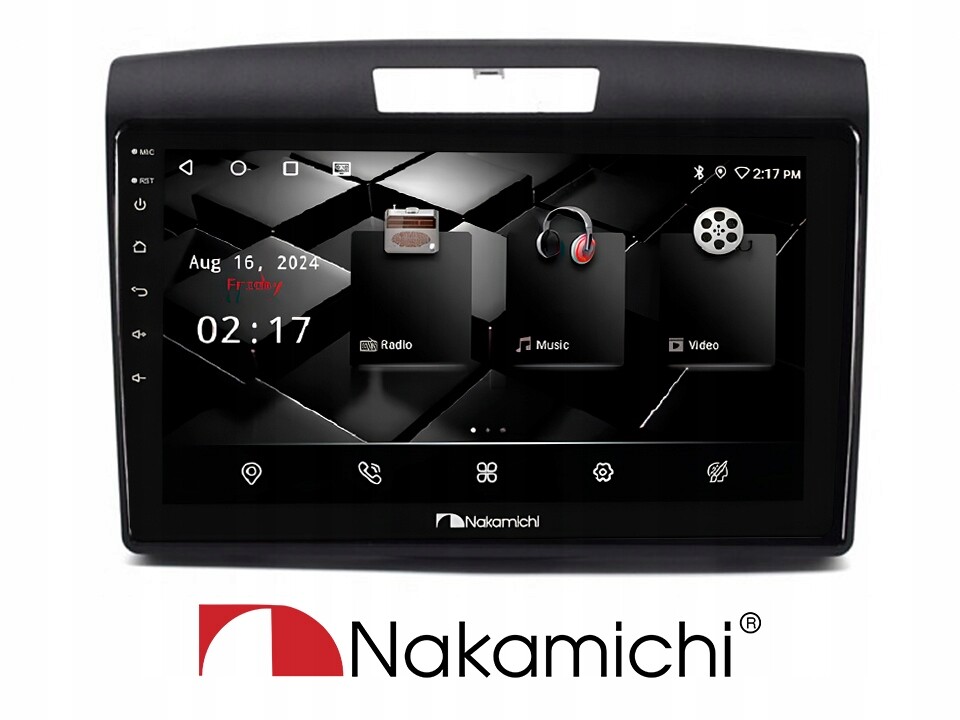 Nakamichi NAM5260 Honda Crv 2012+ 2/32 Android, CarPlay, Bluetooth