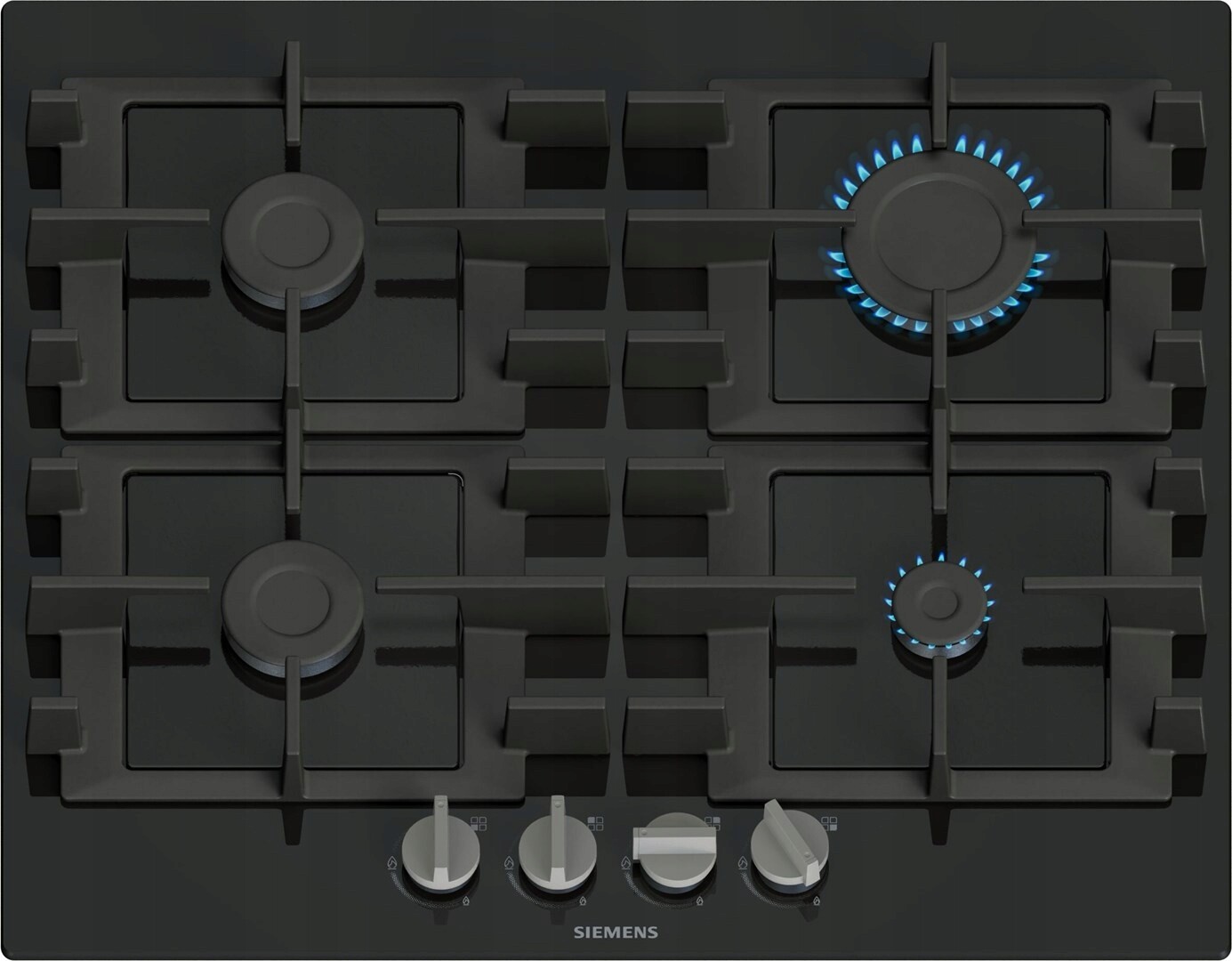 Plynová varná deska Siemens EN6B6PK40 4 hořáky černá
