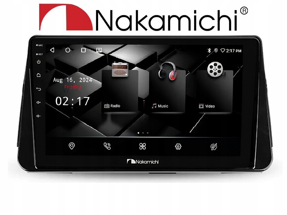 Nakamichi NAM5260 Nissan Micra Kicks 2/32 Android, CarPlay, Bluetooth