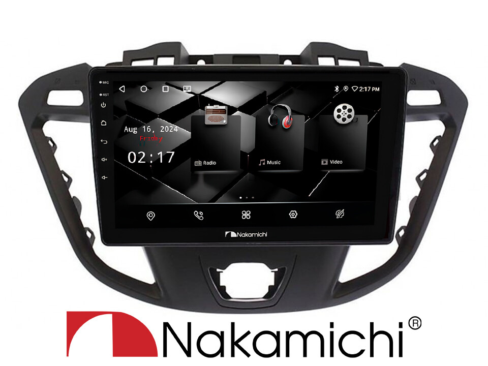 Nakamichi NAM5260 Ford Transit Tourneo 2/32 Android, CarPlay, Bluetooth