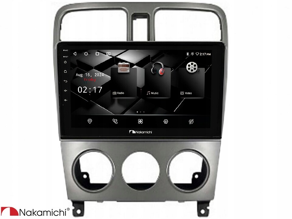 Nakamichi NAM5260 Subaru Forester 04-08 2/32 Android, CarPlay, Bluetooth