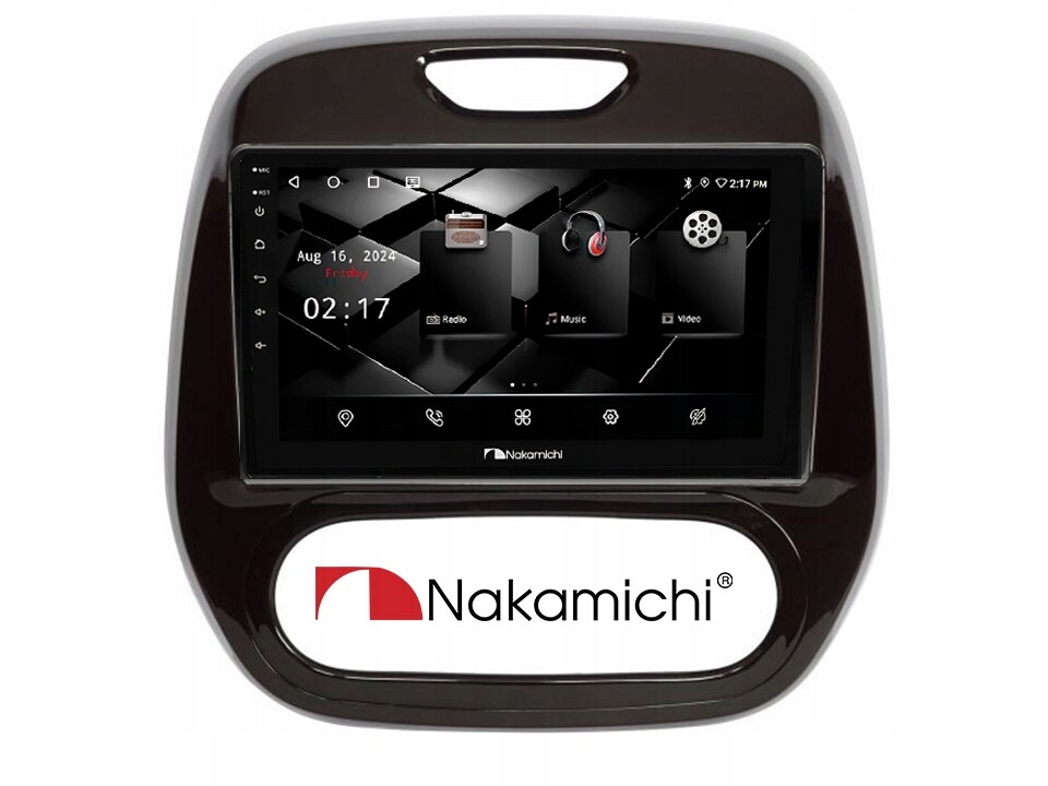 Nakamichi NAM5260 Renault Captur Clio 2/32 Android, CarPlay, Bluetooth