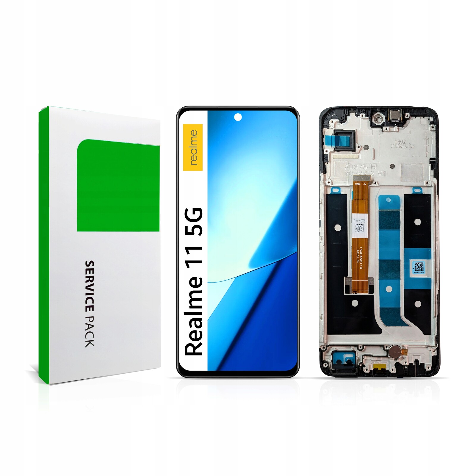 Displej s rámečkem pro Realme 11 5G Originál Zila Display Panel LCD