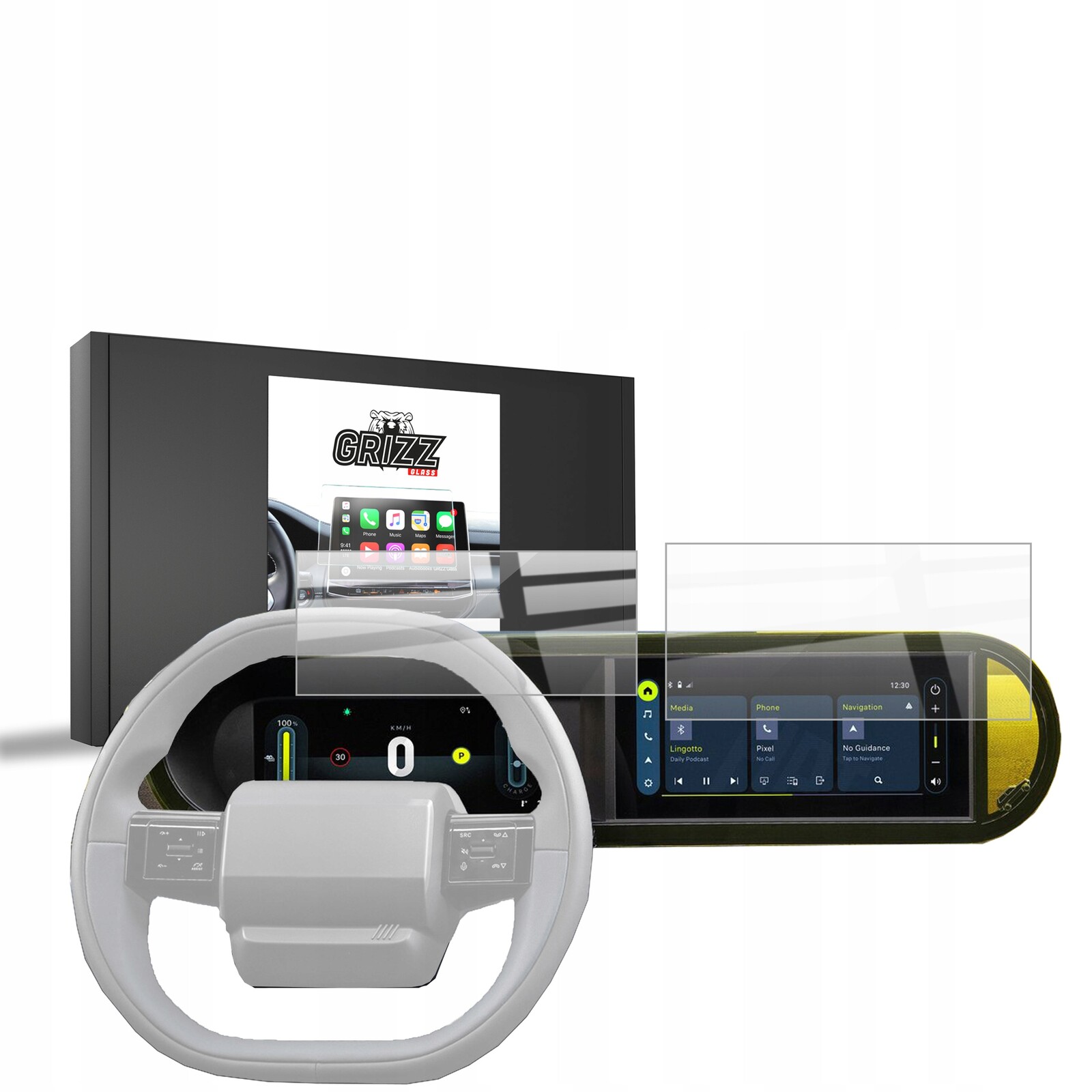 2v1 Fólie pro Fiat Grande Panda 10,25