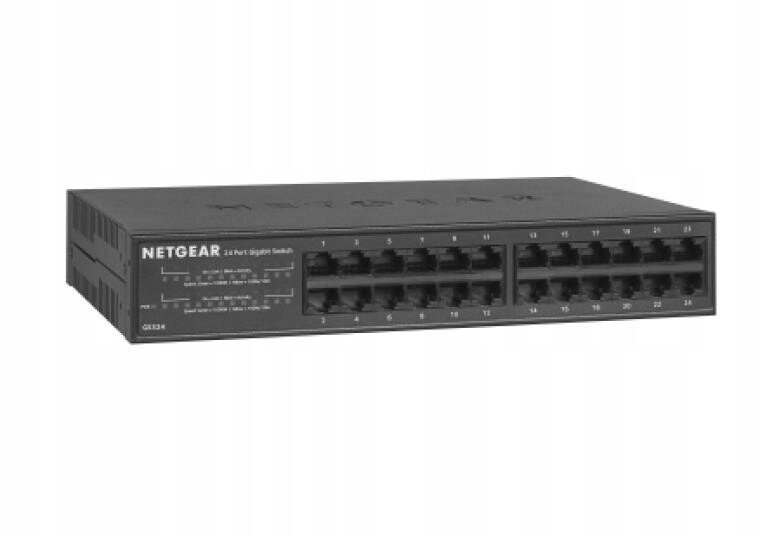 GS324-200EUS Netgear 24PT Ge Nespravovaný Switch Netgear GS324-200EUS