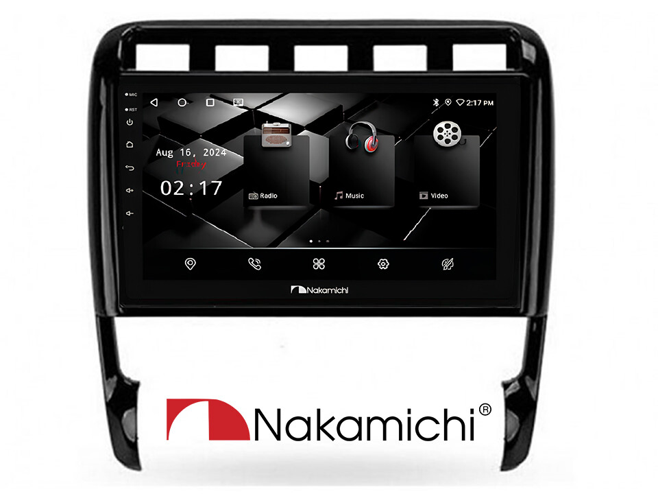 Nakamichi NAM5260 Porsche Cayenne 02-10 2/32 Android, CarPlay, Bluetooth