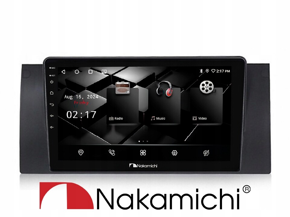 Nakamichi NAM5260 Bmw 5 (E39) 1995-2003 2/32 Android, CarPlay, Bluetooth