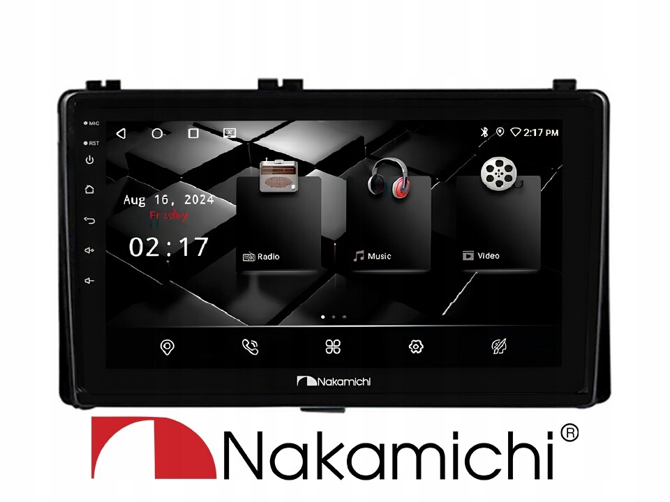 Nakamichi NAM5260 Toyota Corolla 2017-2018 2/32 Android CarPlay Bluetooth