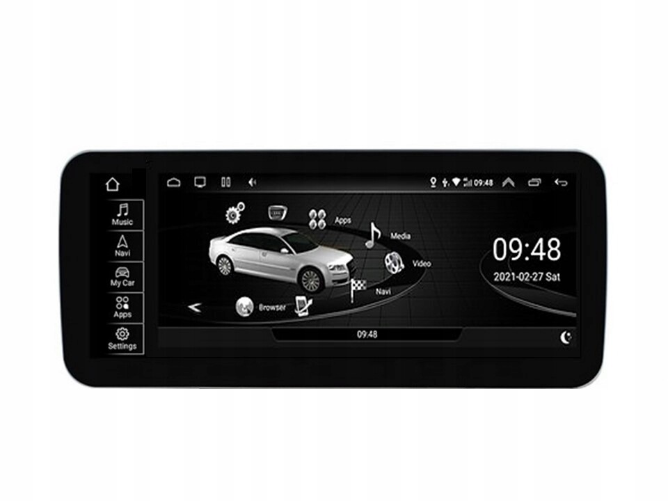 Premium Android rádio Audi A6 9'' 2012-2019 4/32 CarPlay Android Auto 8core