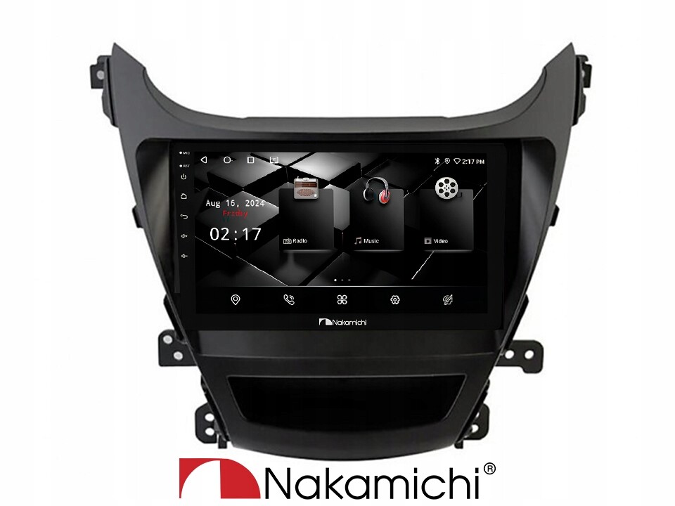 Nakamichi NAM5260 Hyundai Elantra 14-16 2/32 Android, CarPlay, Bluetooth
