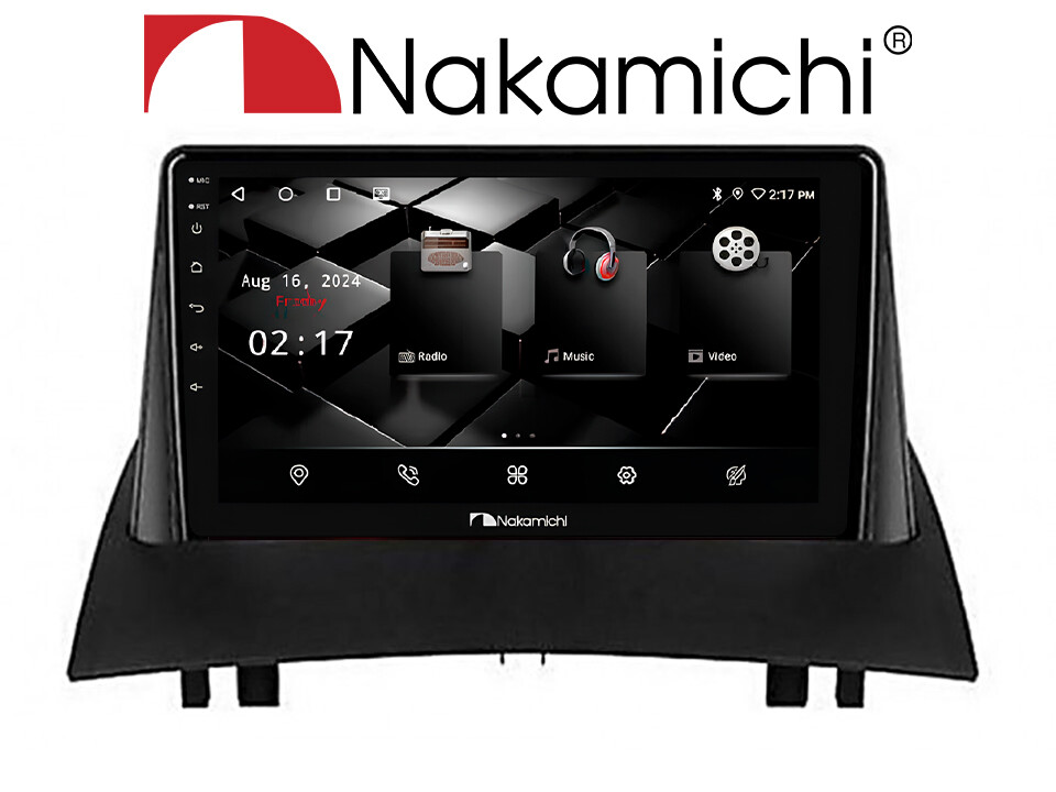 Nakamichi NAM5260 Megane 2 2003-2009 2/32 Android, CarPlay, Bluetooth