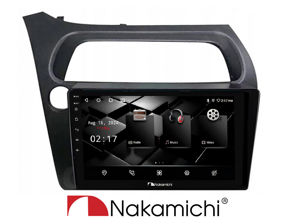 Nakamichi NAM5260 Honda Civic 2005+ 2/32 Android, CarPlay, Bluetooth, Gps