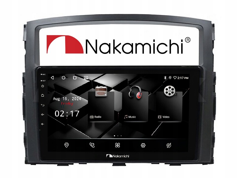 Nakamichi NAM5260 Pajero 2006-2014 2/32 Android, CarPlay, Bluetooth, Gps
