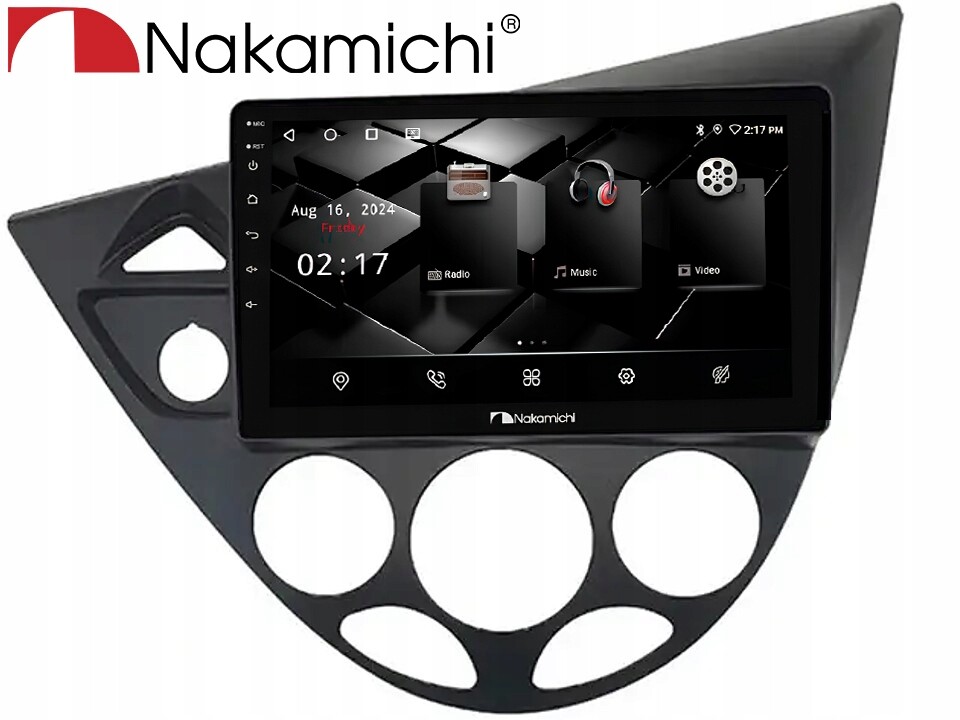 Nakamichi NAM5260 Ford Focus 1998-2004 2/32 Android, CarPlay, Bluetooth