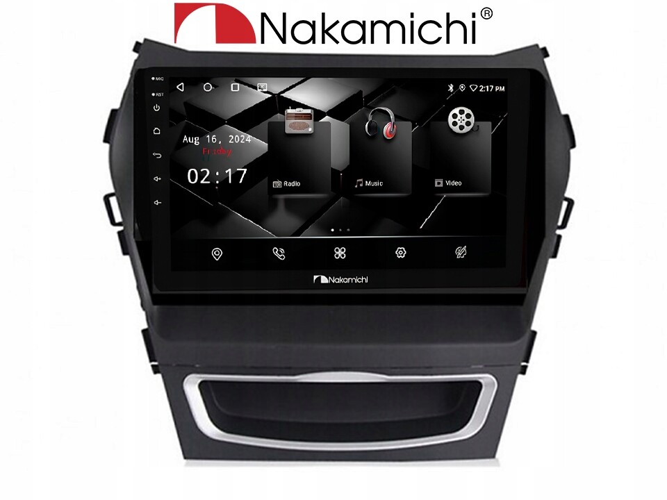 Nakamichi NAM5260 Hyundai Santa Fe IX45 2/32 Android, CarPlay, Bluetooth