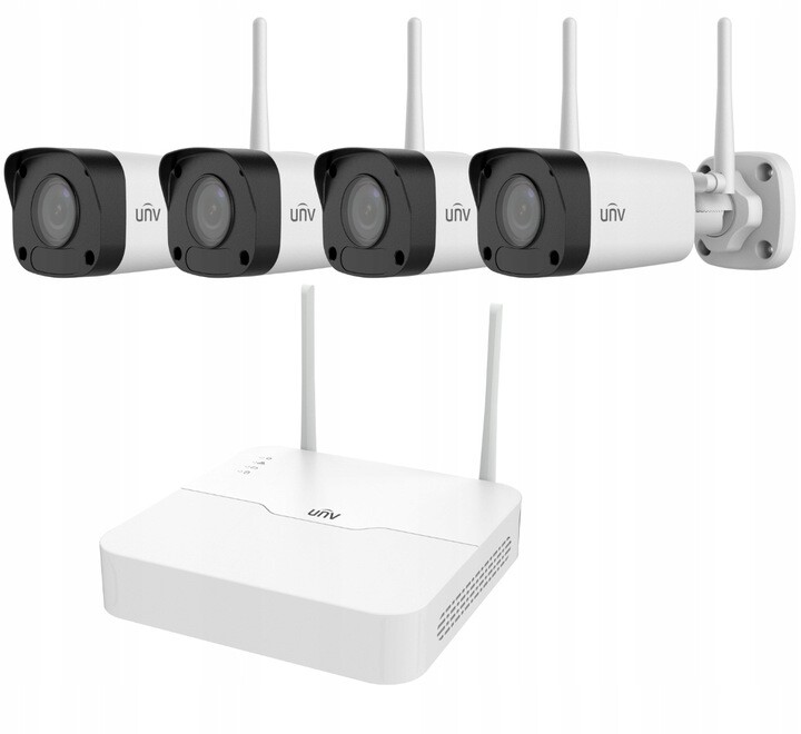 KIT/NVR301-04LS3-W /4*IPC2122LB-AF28WK-G Uniview sada WiFi 4 kamer