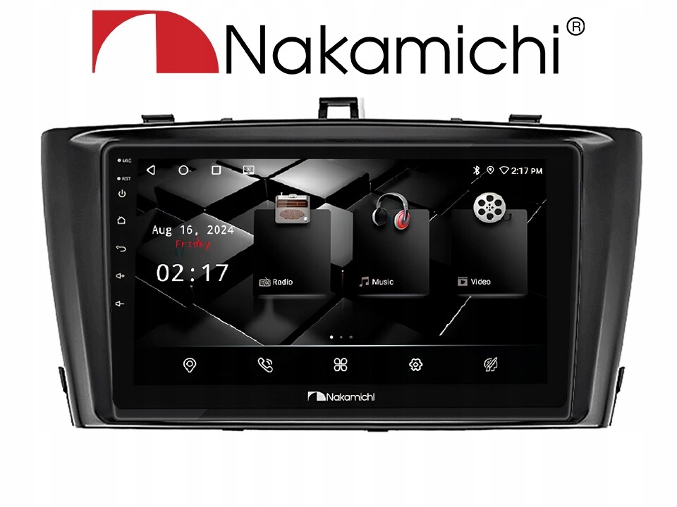 Nakamichi NAM5260 Toyota Avensis 2008-2015 2/32 Android CarPlay Bluetooth