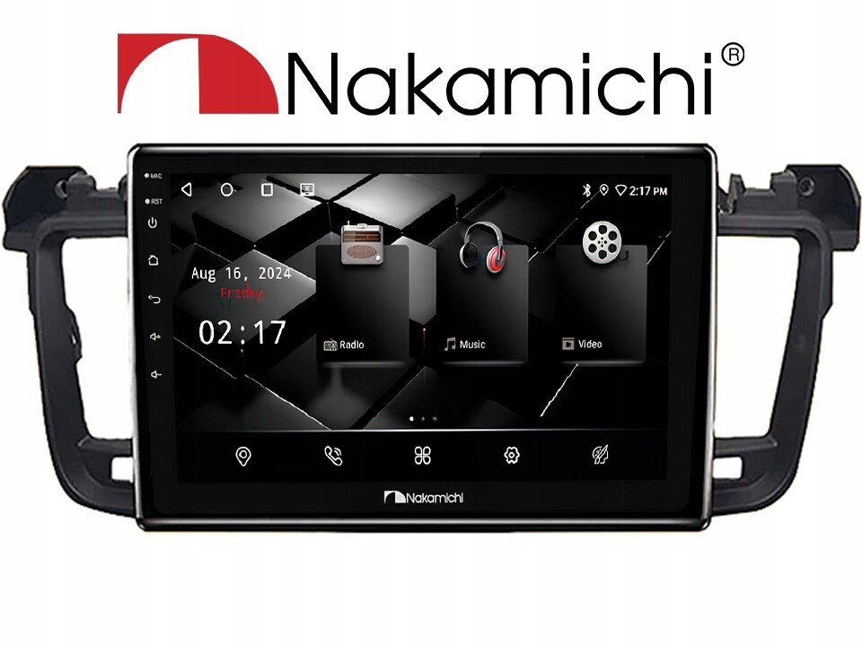 Nakamichi NAM5260 Peugeot 508 2011-2017 2/32 Android, CarPlay, Bluetooth