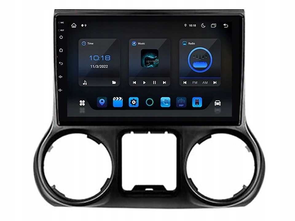 Rádio s Androidem FS2-Ultra Jeep Wrangler Rubicon 2/32GB, CarPlay Android Auto