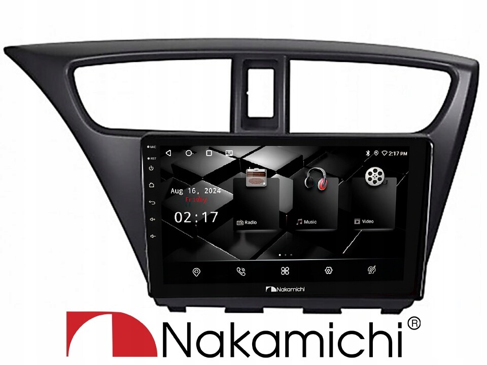 Nakamichi NAM5260 Honda Civic 2012+ 2/32 Android, CarPlay, Bluetooth, Gps