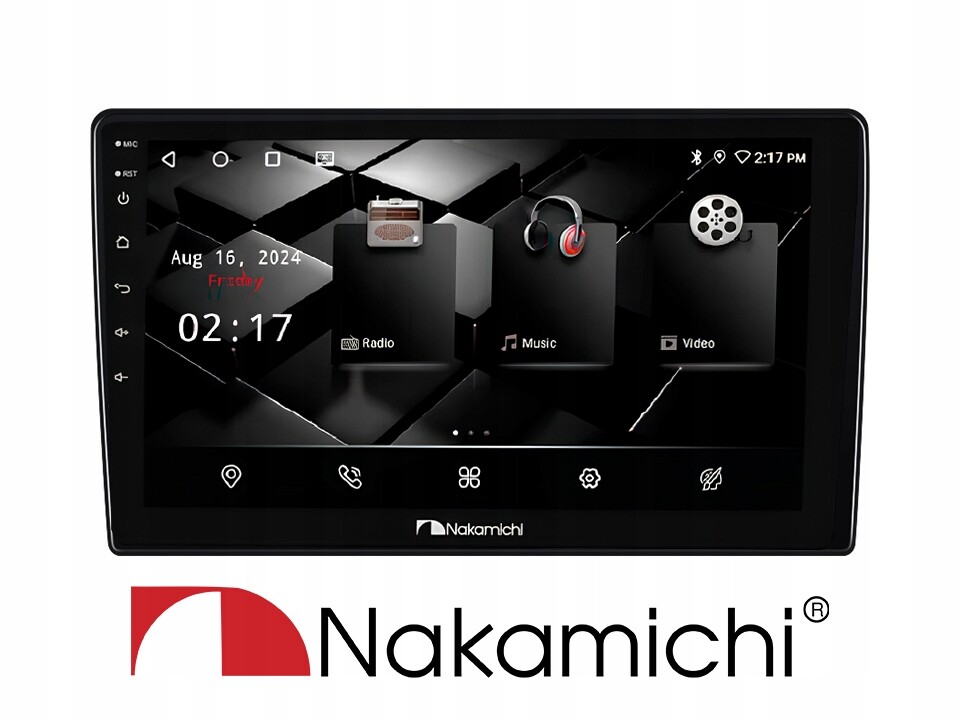 Nakamichi NAM5260 Audi A3 2008-2012 2/32 Android, CarPlay, Bluetooth, Gps
